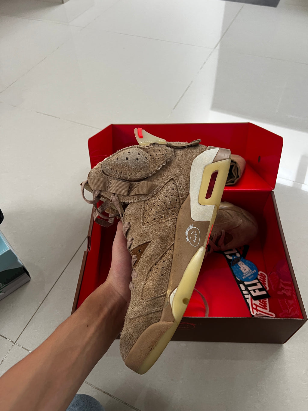 Jordan 6 X Travis Scott