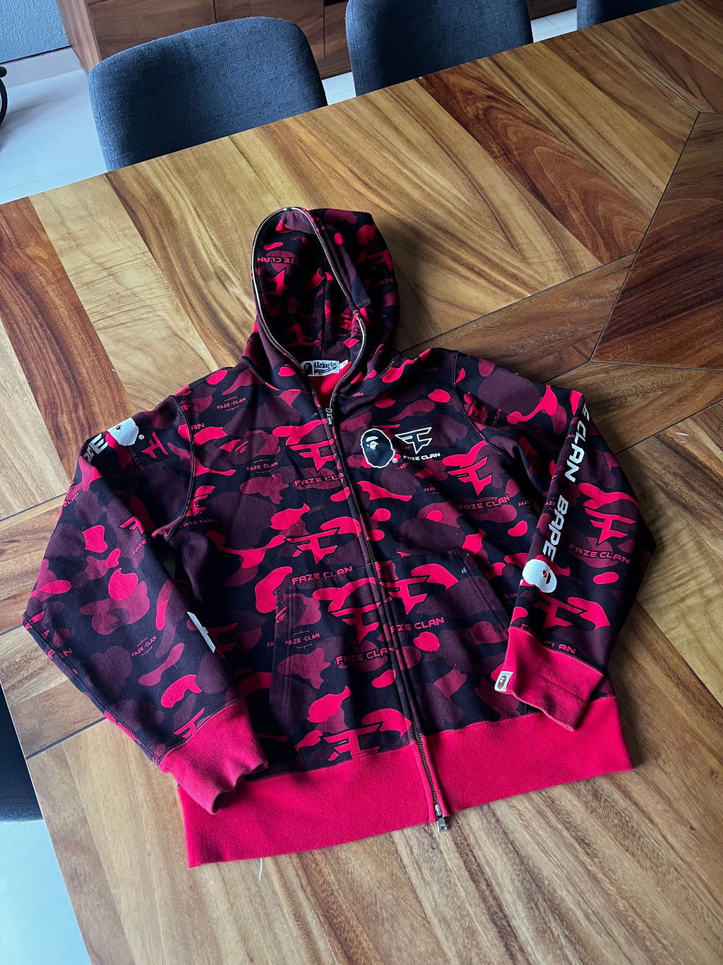 Hoodie Bape x Faze Clan