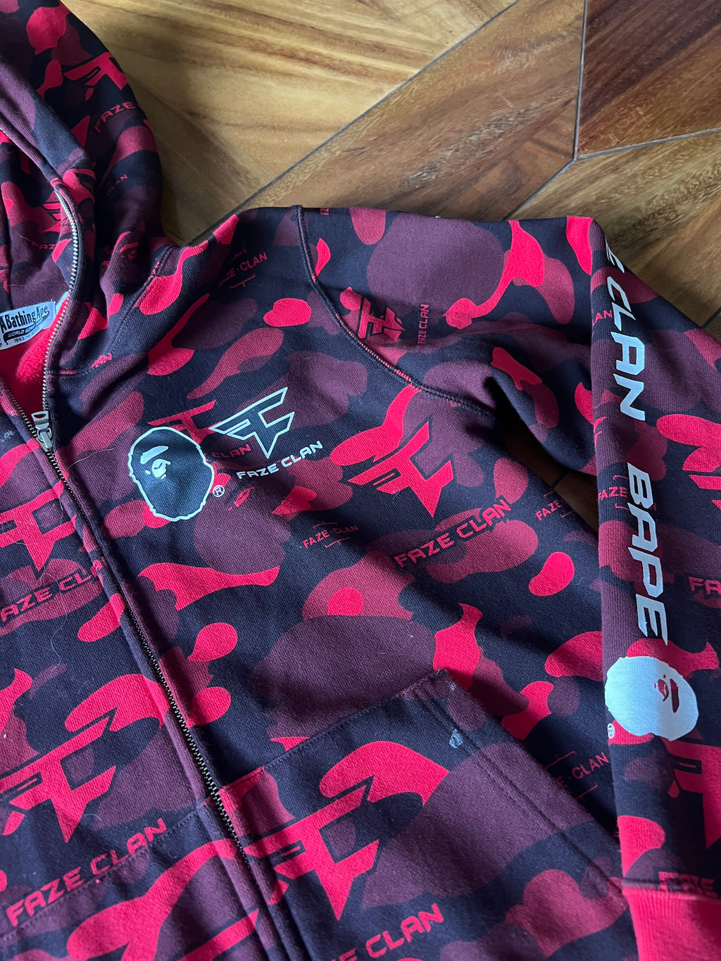 Hoodie Bape x Faze Clan