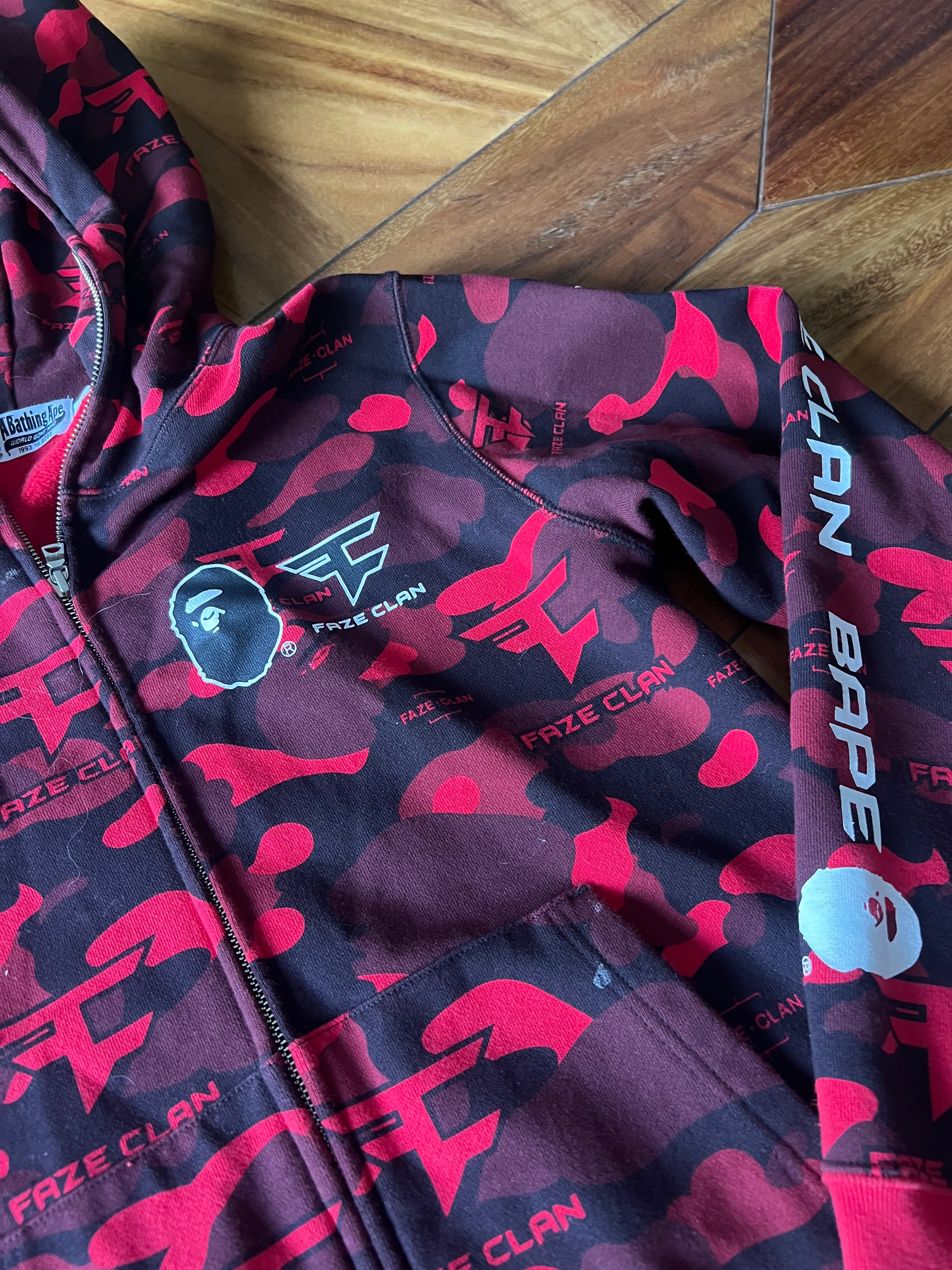 Hoodie Bape x Faze Clan