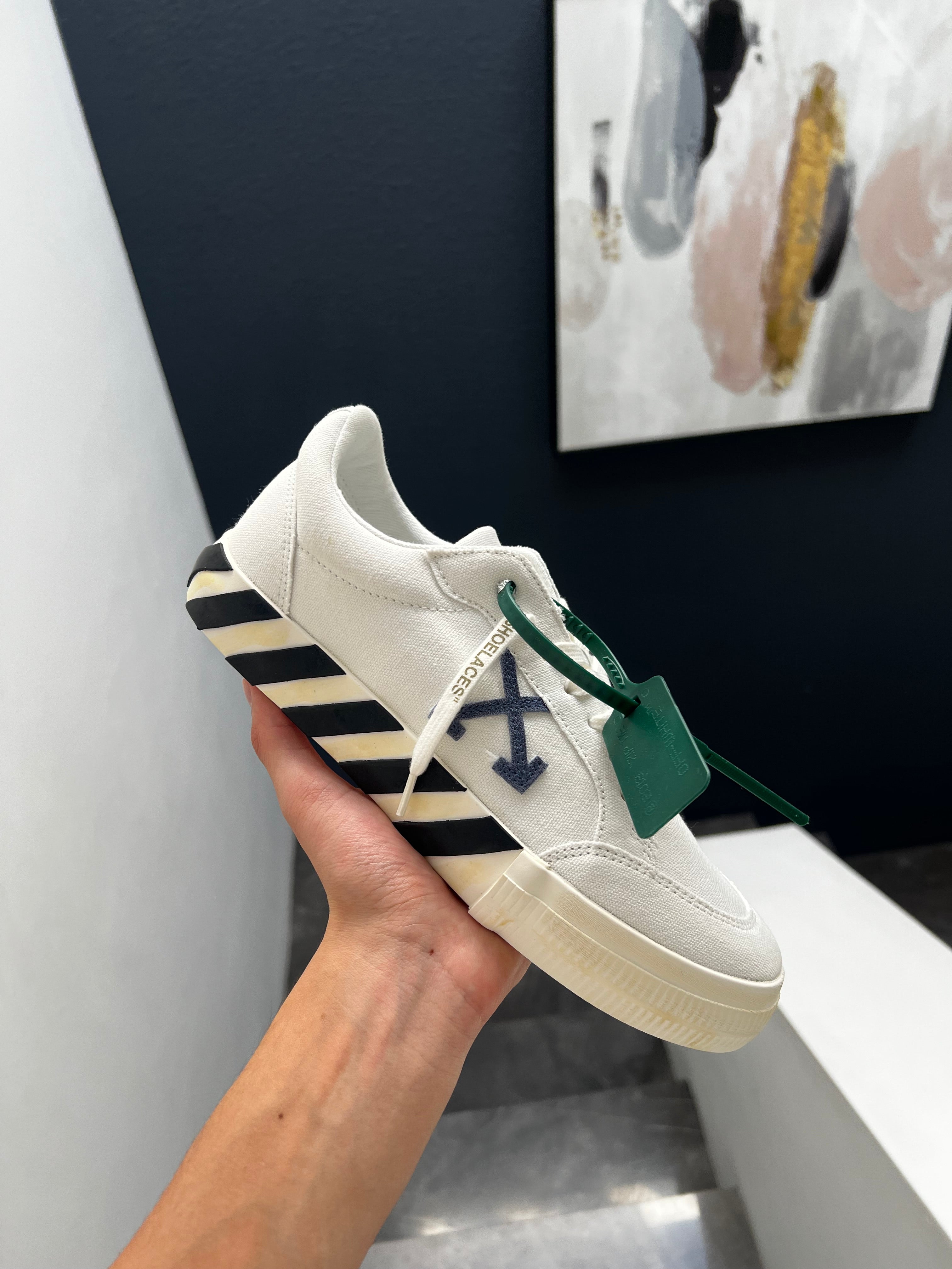 Off white Vulcanized low