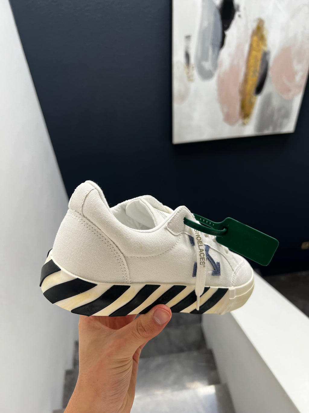 Off white Vulcanized low