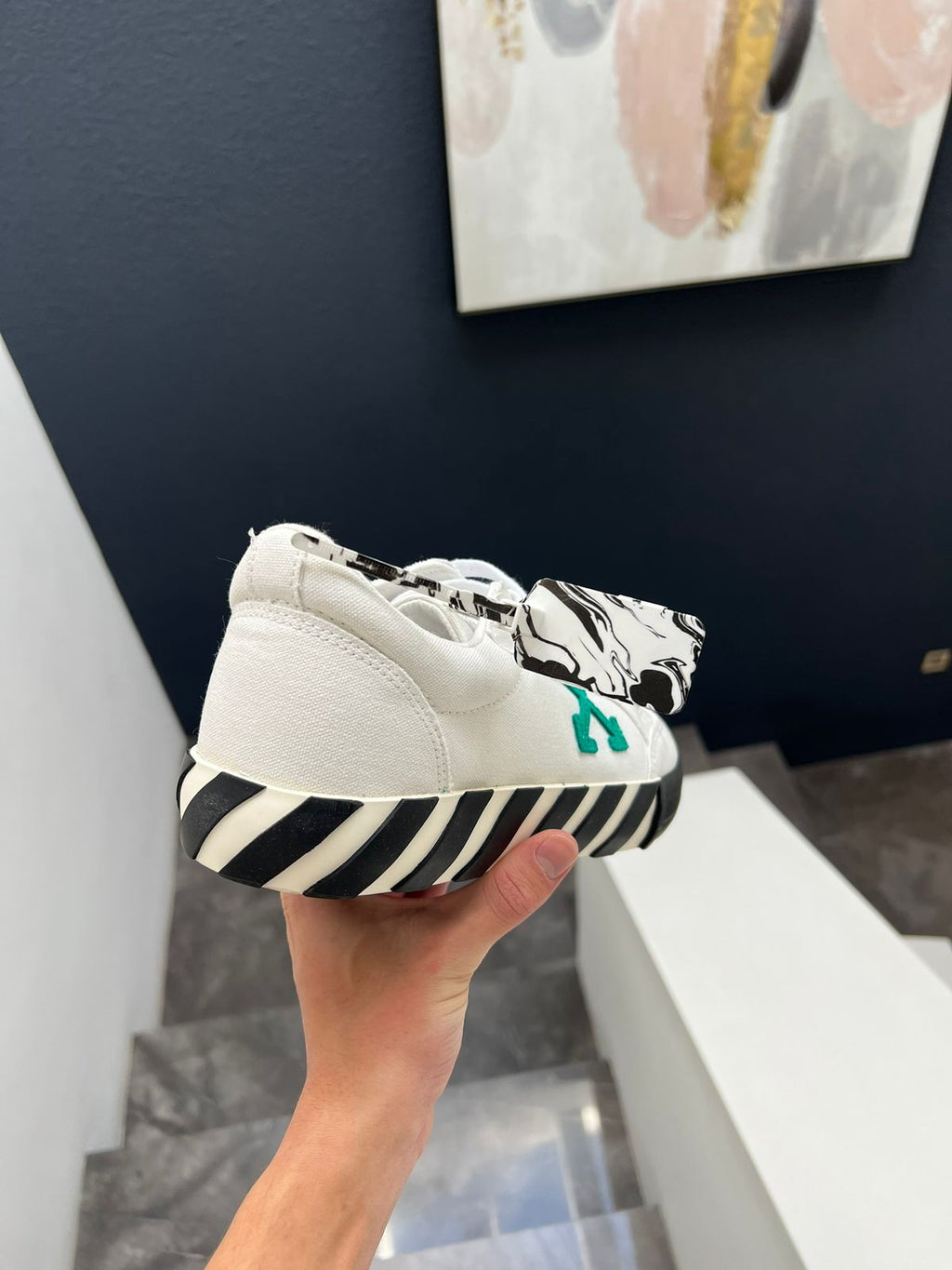 Off white vulcanized low