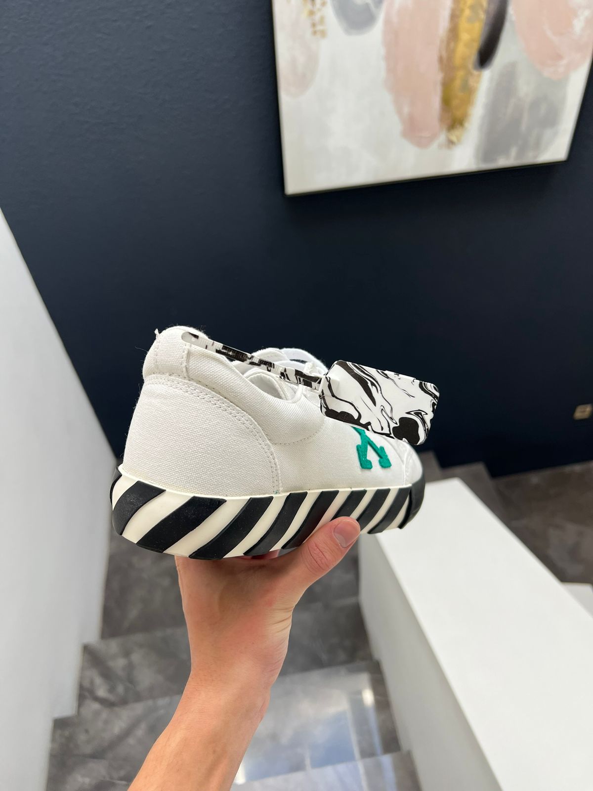 Off white vulcanized low