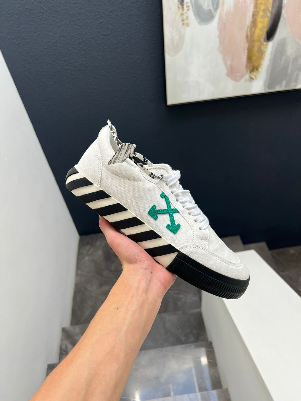 Off white vulcanized low